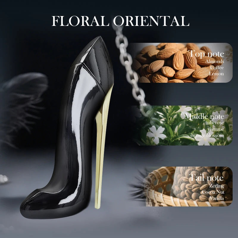 SEXY Good Girl EDP Perfume Tacones Altos Sweet Cool Floral Fragrance Long-lasting Fragrance Gift Box 85ML 2.9FL.OZ