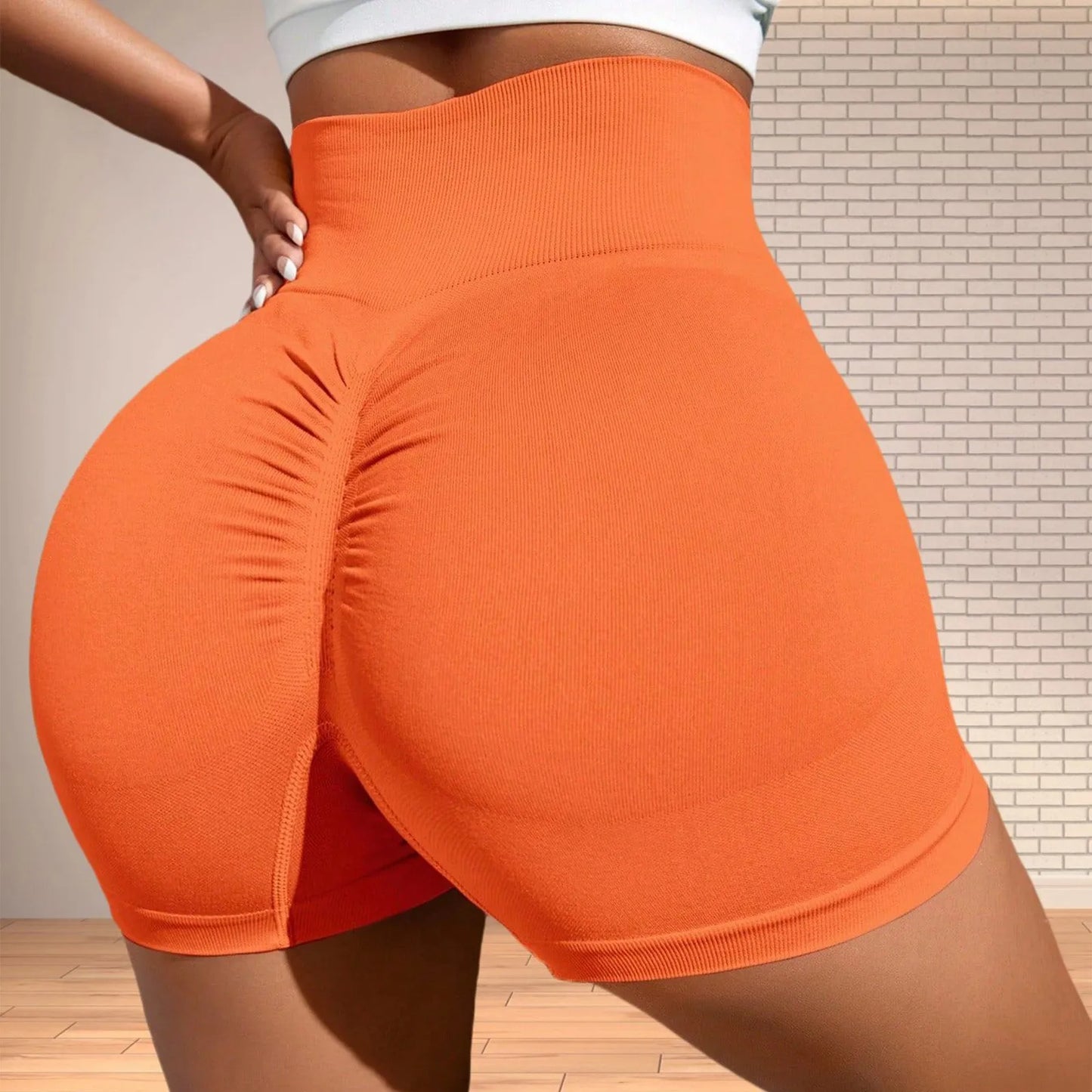 women pants sexy High Waist Peach Lift Hip Sports Shorts Tight Yoga Shorts Quick-drying Sweat-absorbing shorts