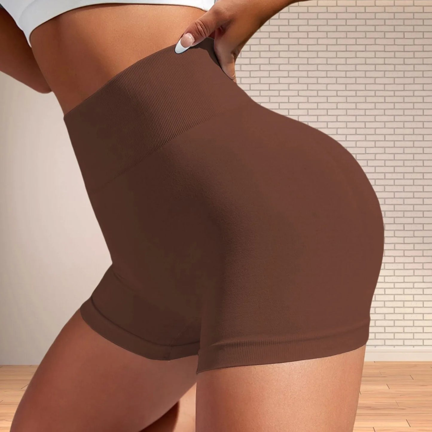 women pants sexy High Waist Peach Lift Hip Sports Shorts Tight Yoga Shorts Quick-drying Sweat-absorbing shorts