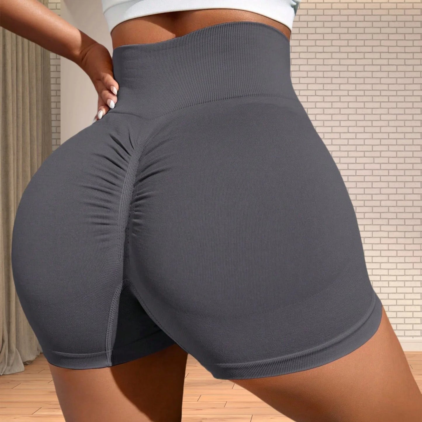 women pants sexy High Waist Peach Lift Hip Sports Shorts Tight Yoga Shorts Quick-drying Sweat-absorbing shorts