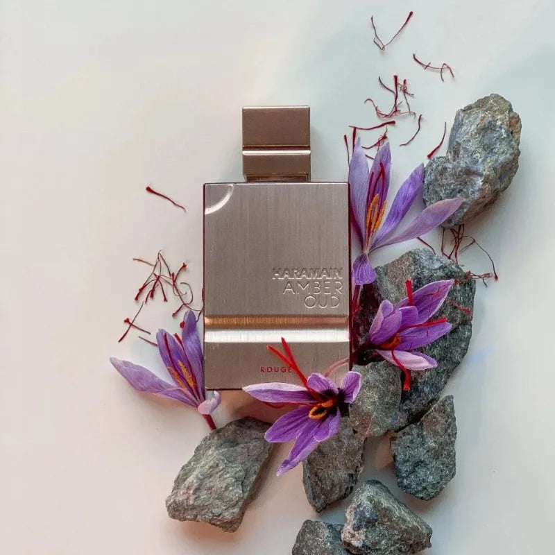 60ml Unisex Amber Lavender Perfume Long-Lasting Oriental Floral Oud Scent for Men & Women Perfect for Daily Wear and Evening