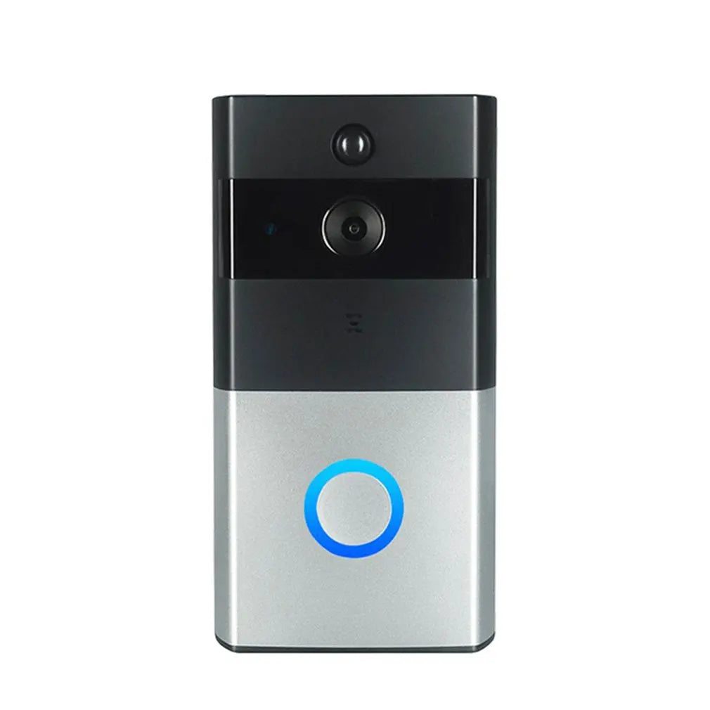 Cámara de seguridad inalámbrica con timbre de video con video HD, detección de movimiento mejorada, funciona con batería y fácil instalación