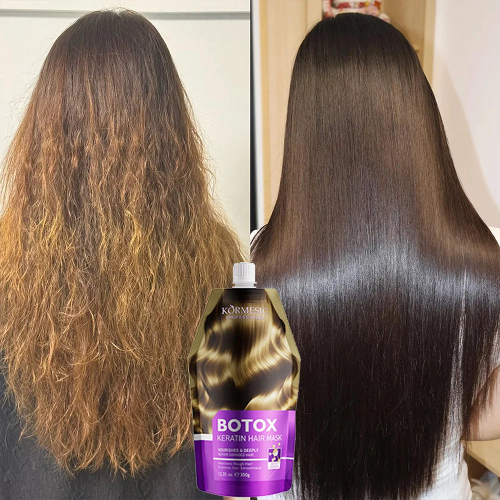 Magical Keratin Hair Mask For Maltreated Hair: 5 Seconds Repairing Damaged, Frizzy Hair, Smoothing, Nourishing, Straightening Hair Care