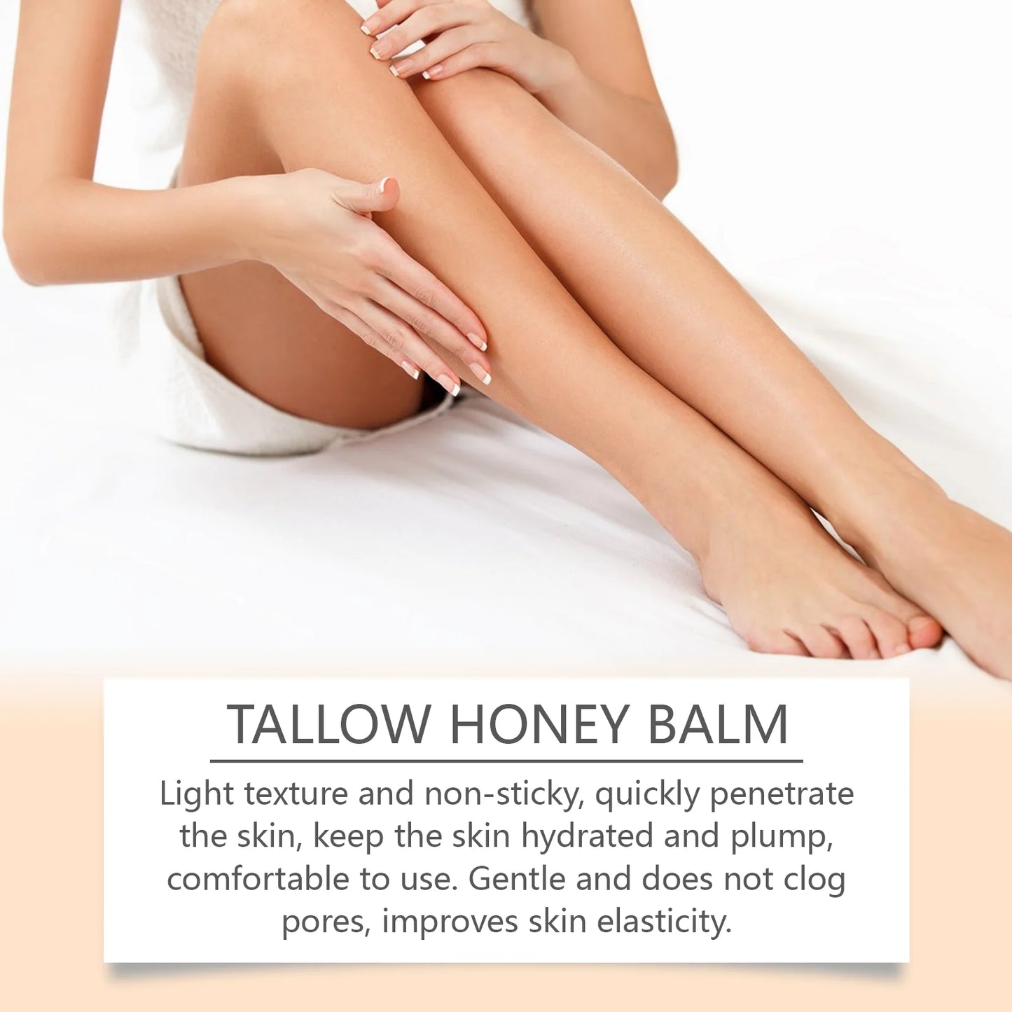 Honey and Tallow Moisturizing Cream for Face and Body - Firming and Nourishing