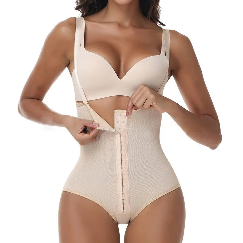 GUUDIA Lower Tummy Control Colombian Girdle Butt Lifting Control Girdle Adjustable Straps Back Fat Smooth Body Shaper Low Belly
