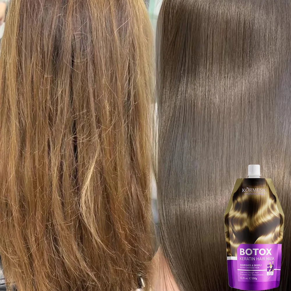 Magical Keratin Hair Mask For Maltreated Hair: 5 Seconds Repairing Damaged, Frizzy Hair, Smoothing, Nourishing, Straightening Hair Care