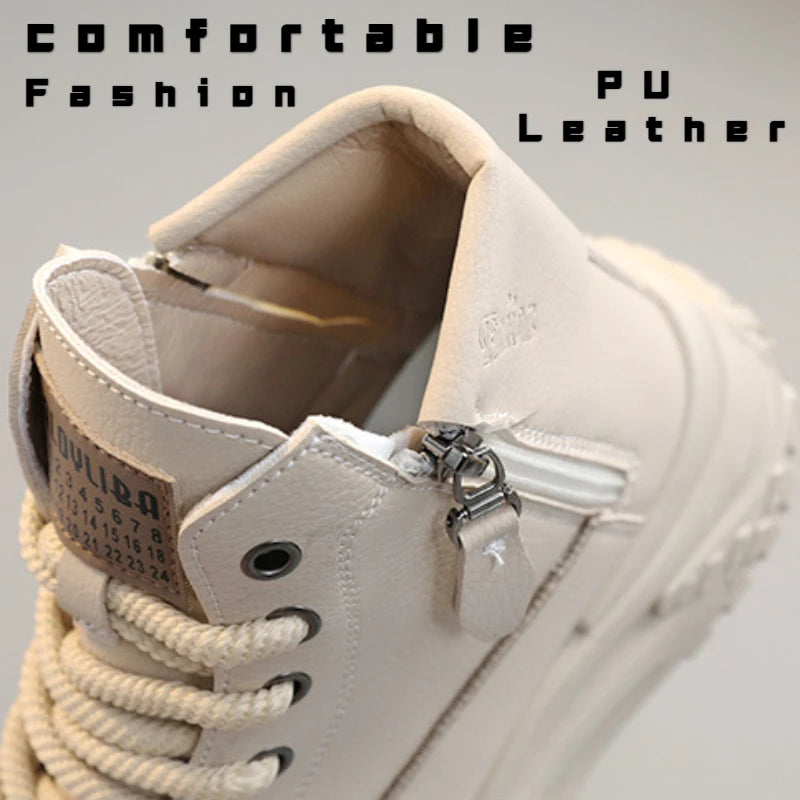 2025 New Women's Sneakers Luxury Fashion High Top Women's Boots Platform Casual Shoes Outdoor Running Shoes for Women Women's Sneakers