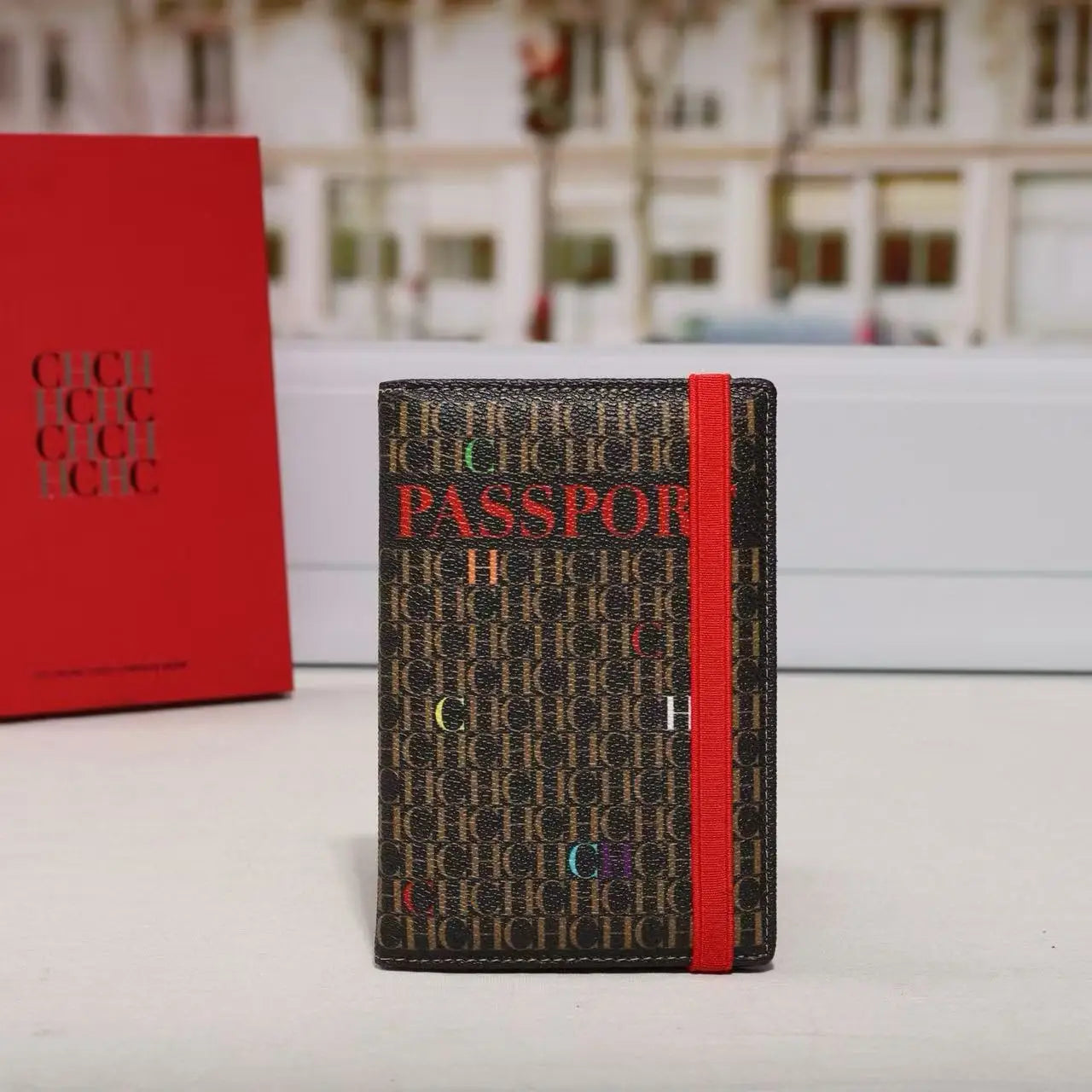 2026 Carolina Herrera HC Passport Cover, Travel Document Organizer Card & Ticket Holder