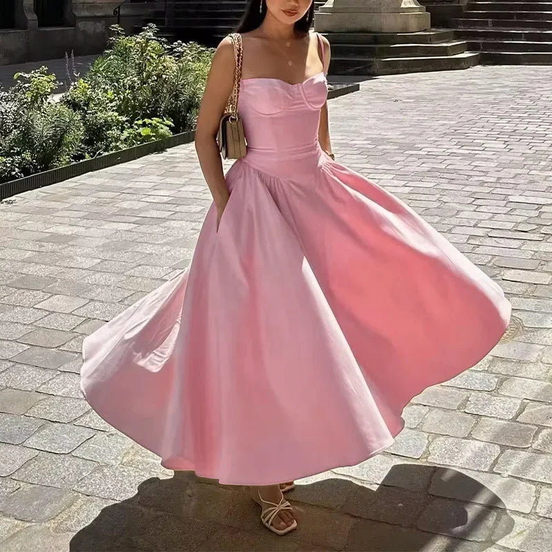 Summer Sexy Women Dress Bohemia Long  Flower Beach Sundress Dress for Female