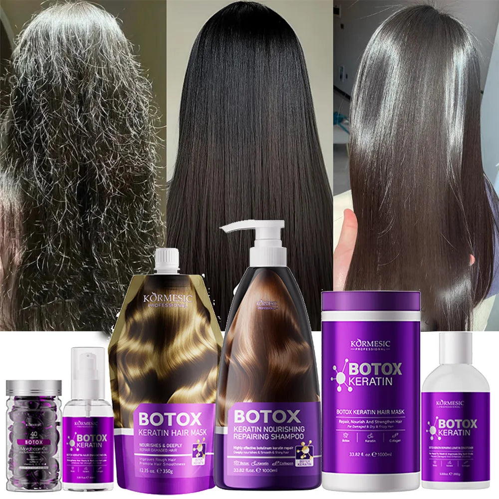 Magical Keratin Hair Mask For Maltreated Hair: 5 Seconds Repairing Damaged, Frizzy Hair, Smoothing, Nourishing, Straightening Hair Care
