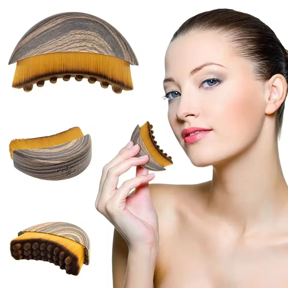 Lymphatic Facial Brush for Chin and Jawline Contouring and Sculpting