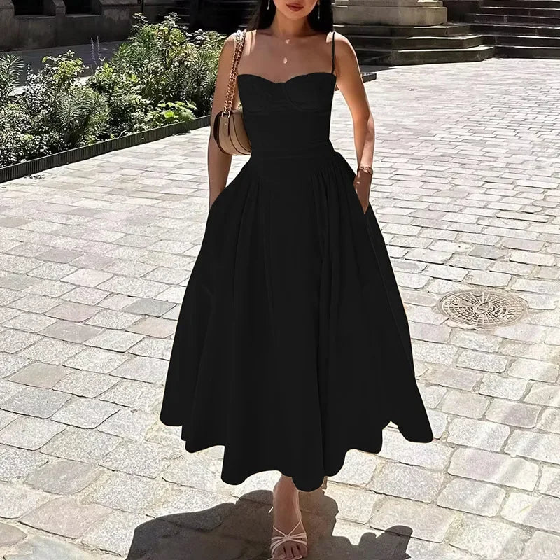 Summer Sexy Women Dress Bohemia Long  Flower Beach Sundress Dress for Female