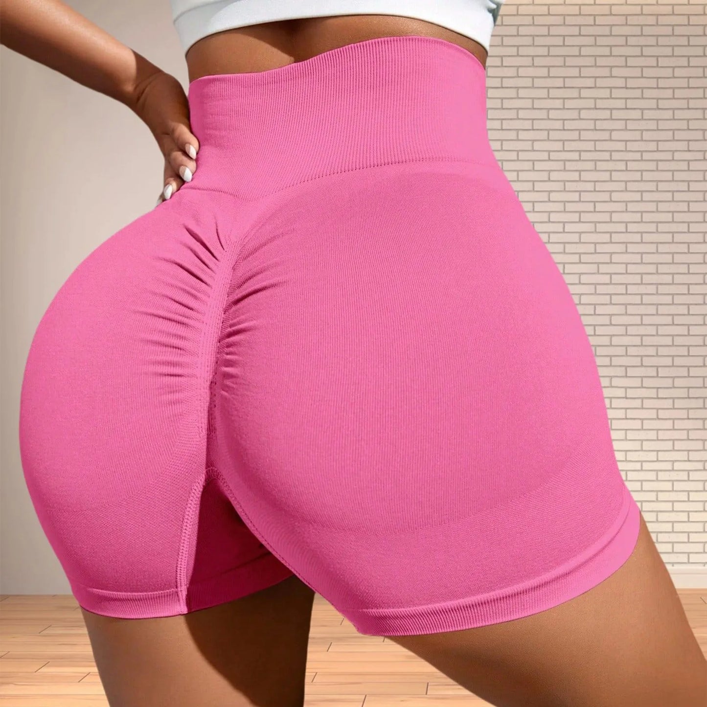 women pants sexy High Waist Peach Lift Hip Sports Shorts Tight Yoga Shorts Quick-drying Sweat-absorbing shorts