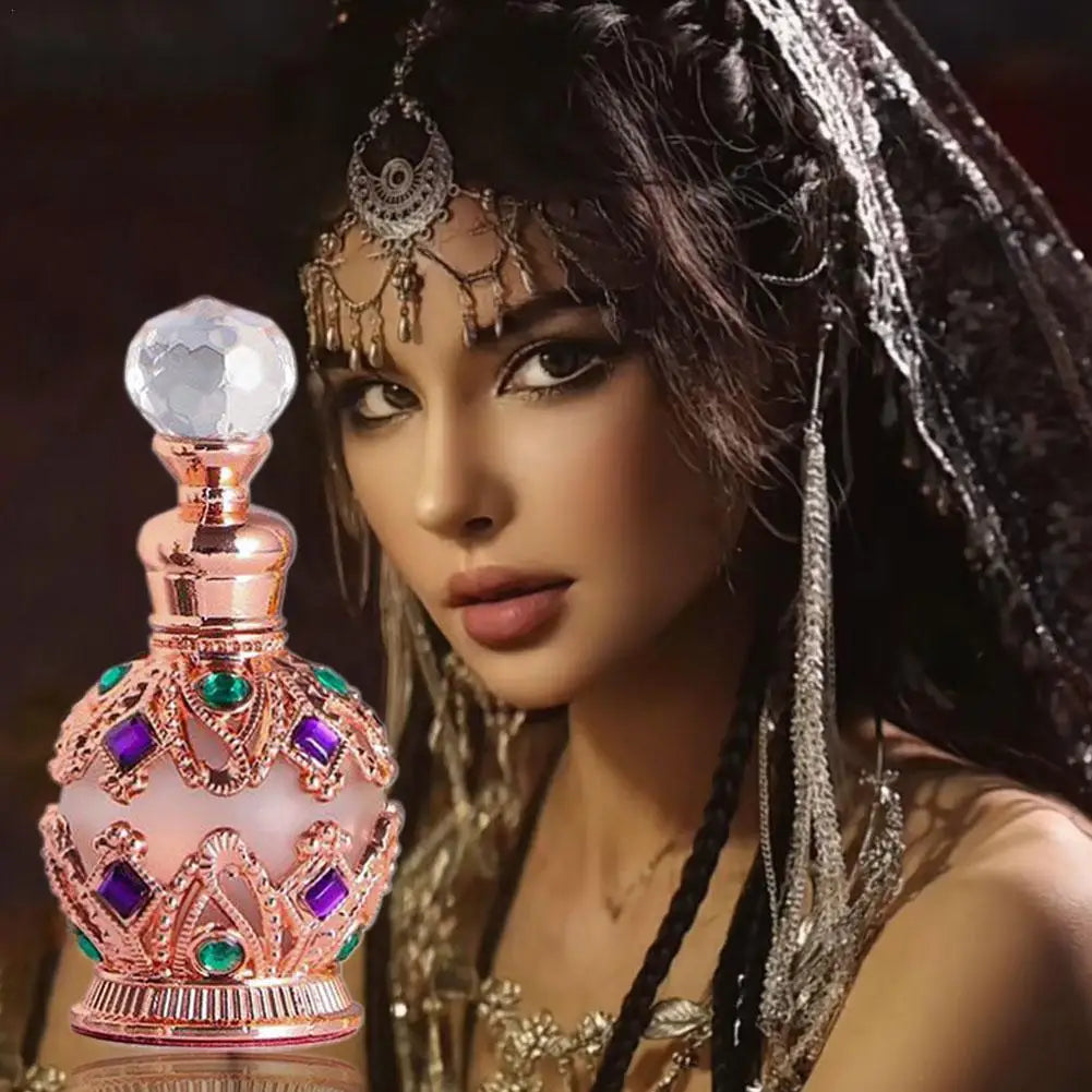Exotic Arabian Perfume For Women, Enchanting Floral Bouquet With Rose, Jasmine & Vanilla Long-Lasting Pheromone-Infused Fragrance