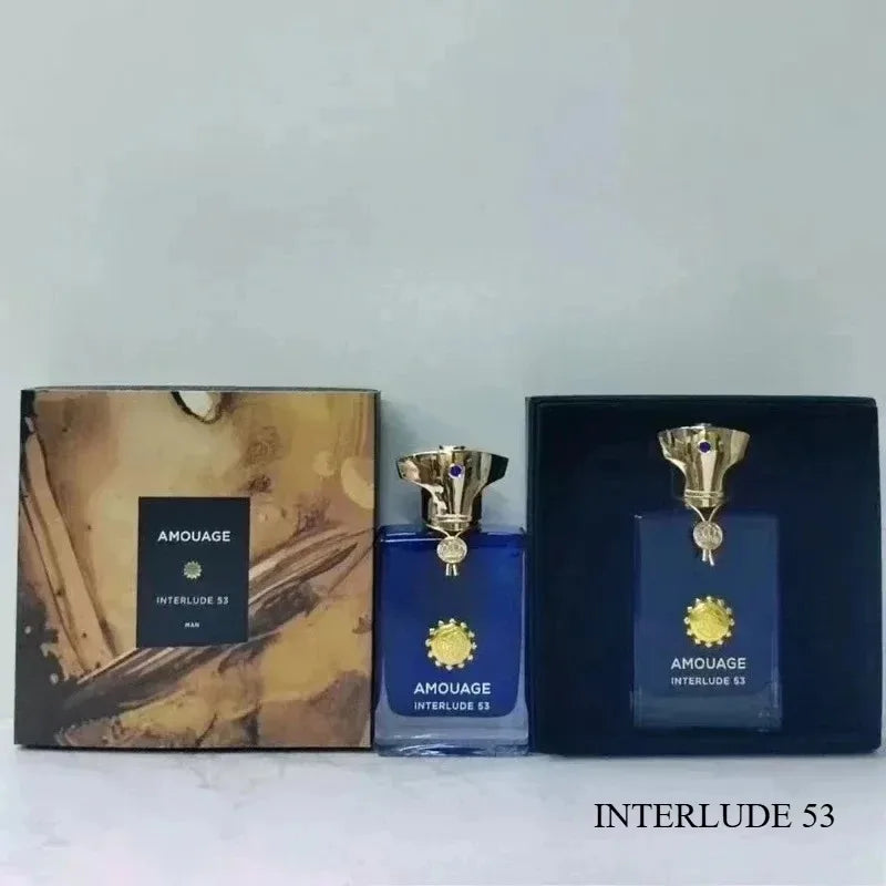 AMOUAGE 100ml Men's Perfume Long-Lasting Eau De Parfum Woody Oriental Aromatic Scent Fresh Warm Luxury Cologne Elegant Gift