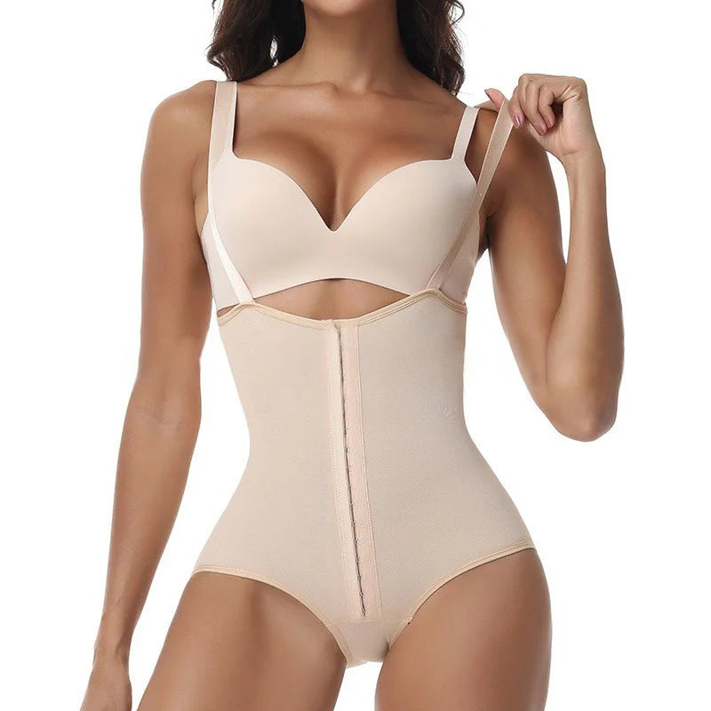 GUUDIA Lower Tummy Control Colombian Girdle Butt Lifting Control Girdle Adjustable Straps Back Fat Smooth Body Shaper Low Belly