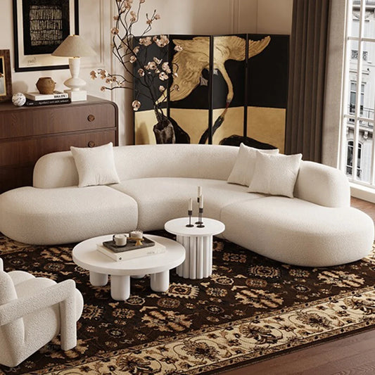 Modern Luxury Sofa Set  Fabric Furniture for Villa House & Warehouse Use for Luxury Living & Hotel Space
