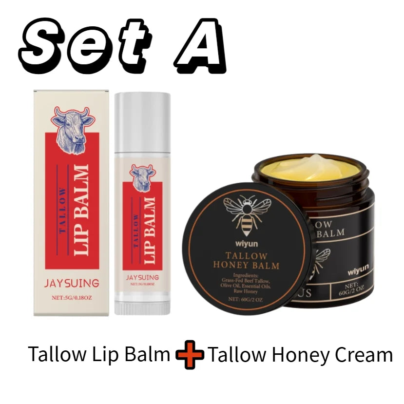 Honey and Tallow Moisturizing Cream for Face and Body - Firming and Nourishing