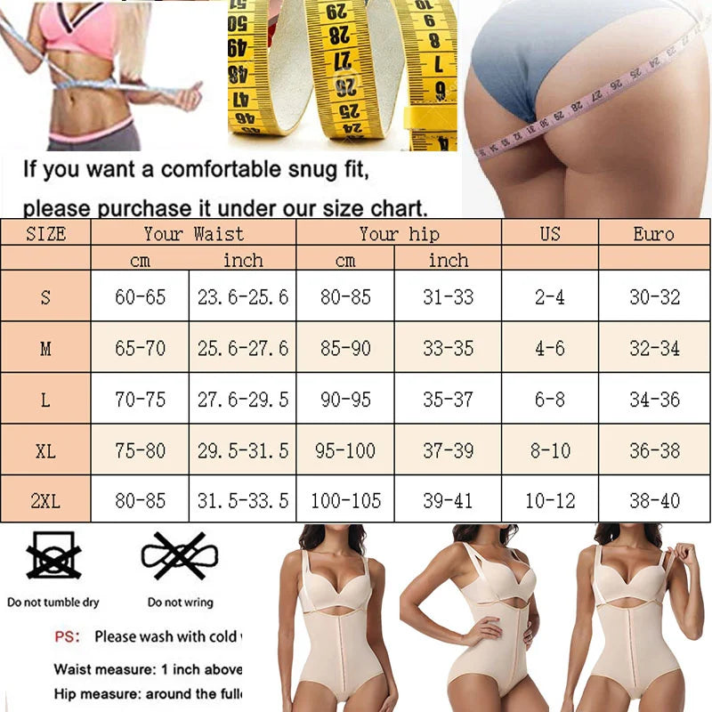 GUUDIA Lower Tummy Control Colombian Girdle Butt Lifting Control Girdle Adjustable Straps Back Fat Smooth Body Shaper Low Belly