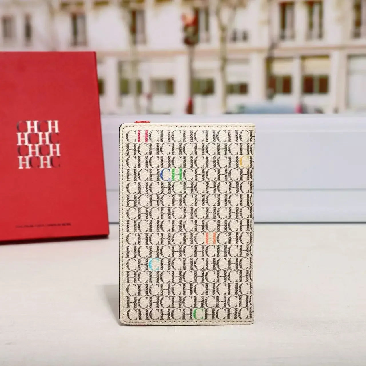 2026 Carolina Herrera HC Passport Cover, Travel Document Organizer Card & Ticket Holder