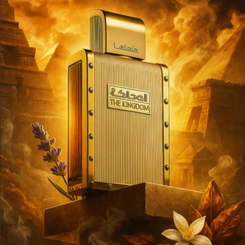100ml Dubai Arabic Luxury Scent Perfume – Vanilla Amber Lavender Woody Spicy Tobacco Herbal Fresh Sweet Long-Lasting Fragrance