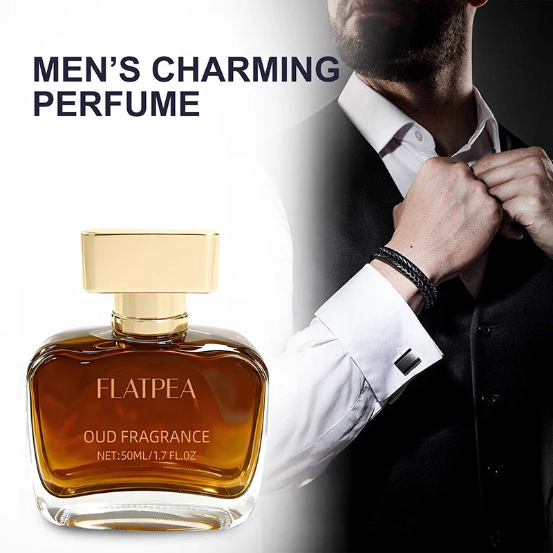 Arabian Brand High-End Men's Perfume Musk Oud And Cedarwood Woody Scent Long-Lasting And Charming Men's Eau De Toilette