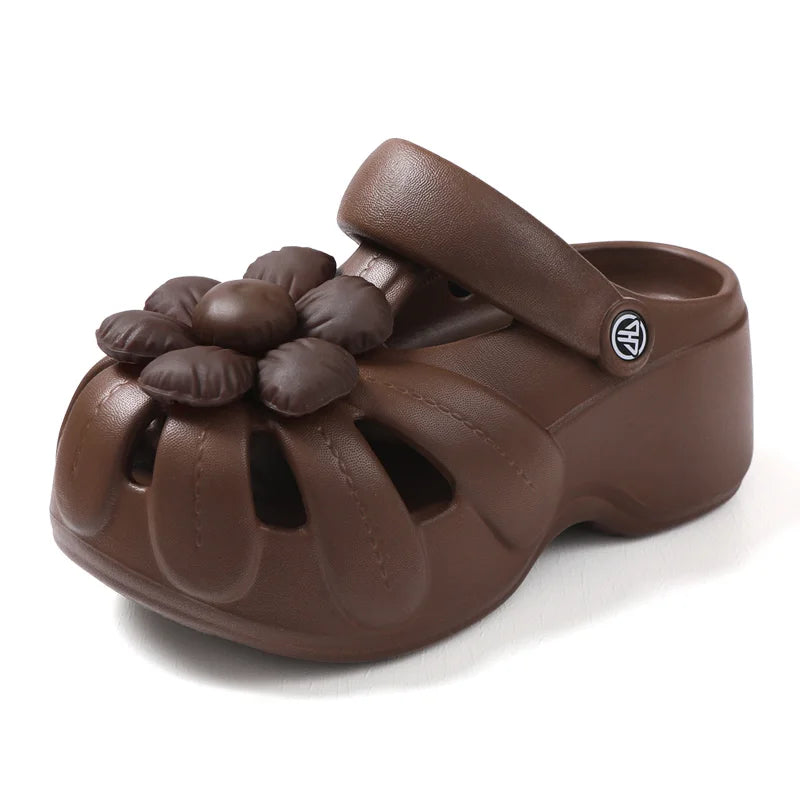 Women's Toe-Toe Slippers for Women, New Style Thick-Soled, Non-Slip, Breathable Summer Beach Shoes and Sandals