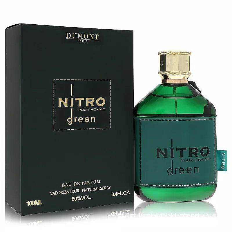 100ml Nitro Red Dumont Eau De Parfum Long-Lasting Fragrance for Men Inspired by Middle Eastern and Arabic Perfume Traditions