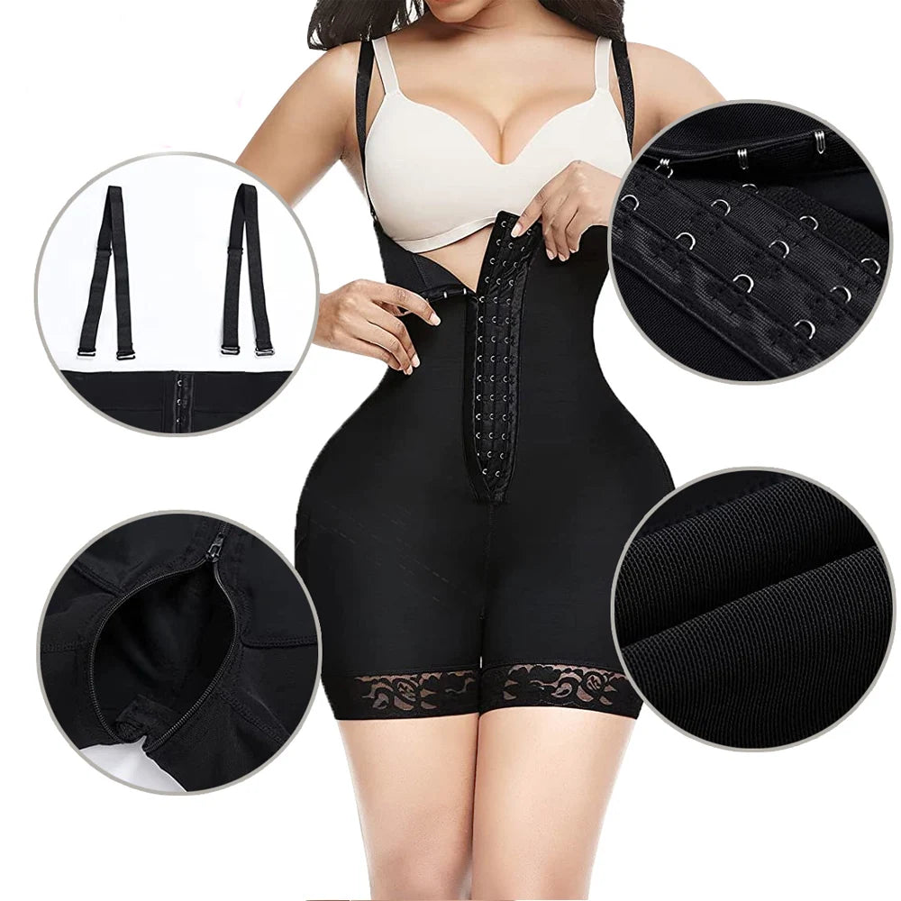 Colombian Faja Shapewear for Women, Full Body Shaper, High Compression Reducing and Shaping Girdle, Tight Fajas Colombianas