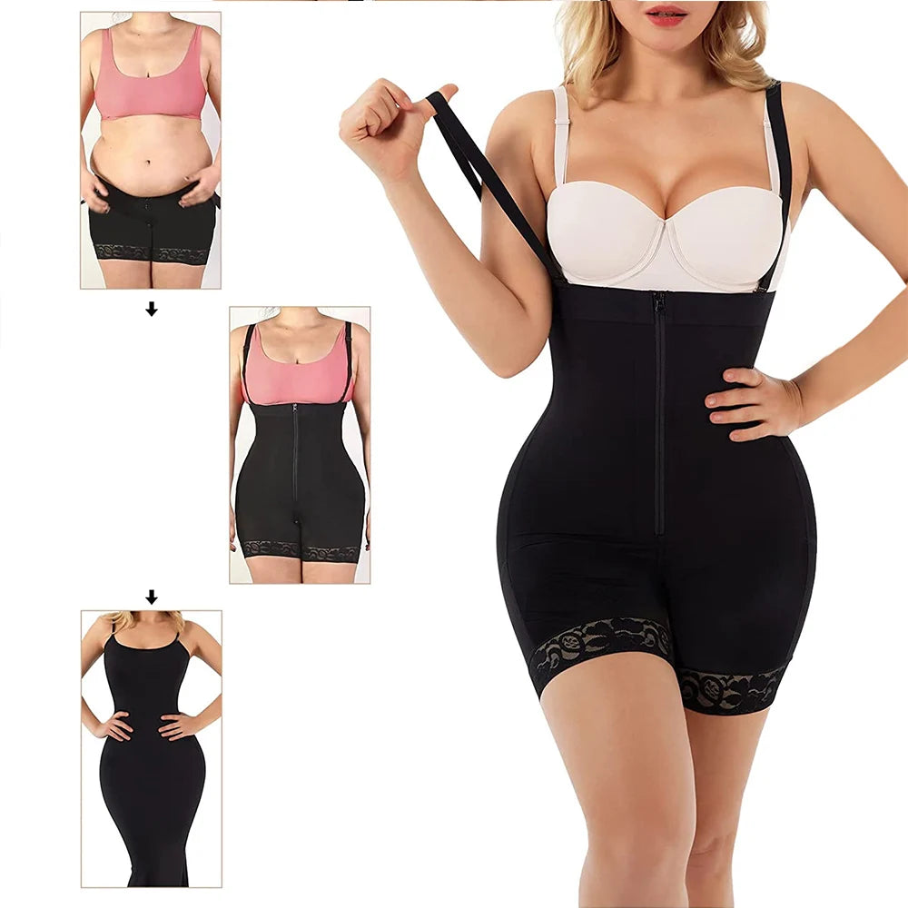 Colombian Faja Shapewear for Women, Full Body Shaper, High Compression Reducing and Shaping Girdle, Tight Fajas Colombianas