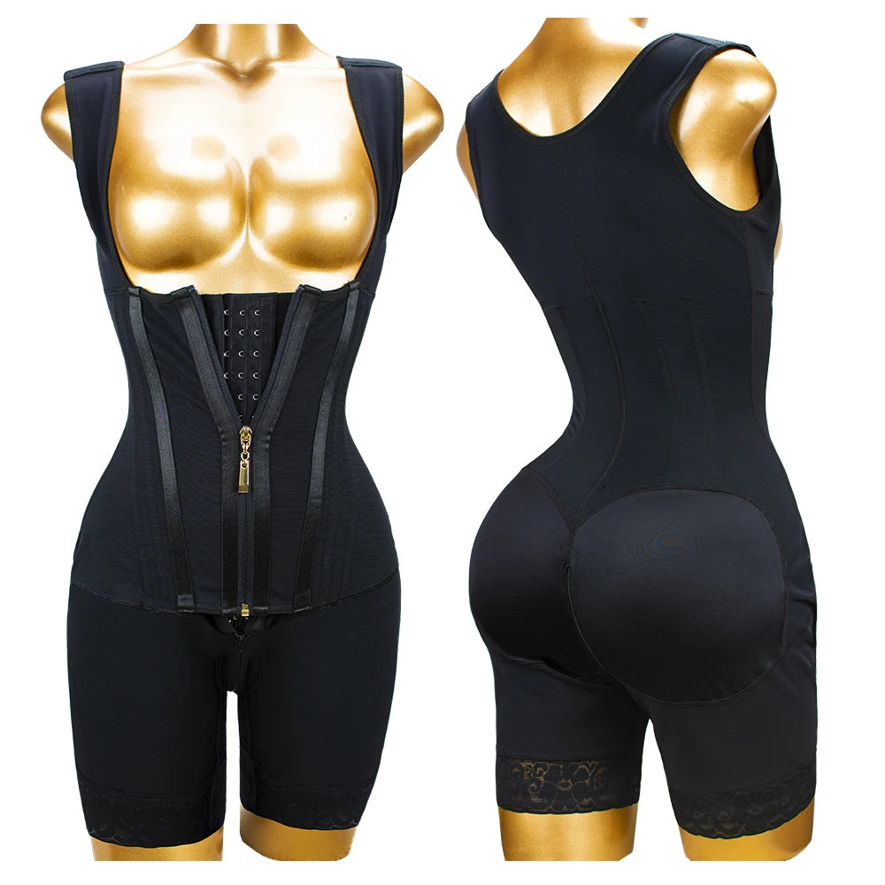 Colombian Girdles High Compression Shapewear Post Surgery Postoperative Reductive Slimming Sheath Female Corset