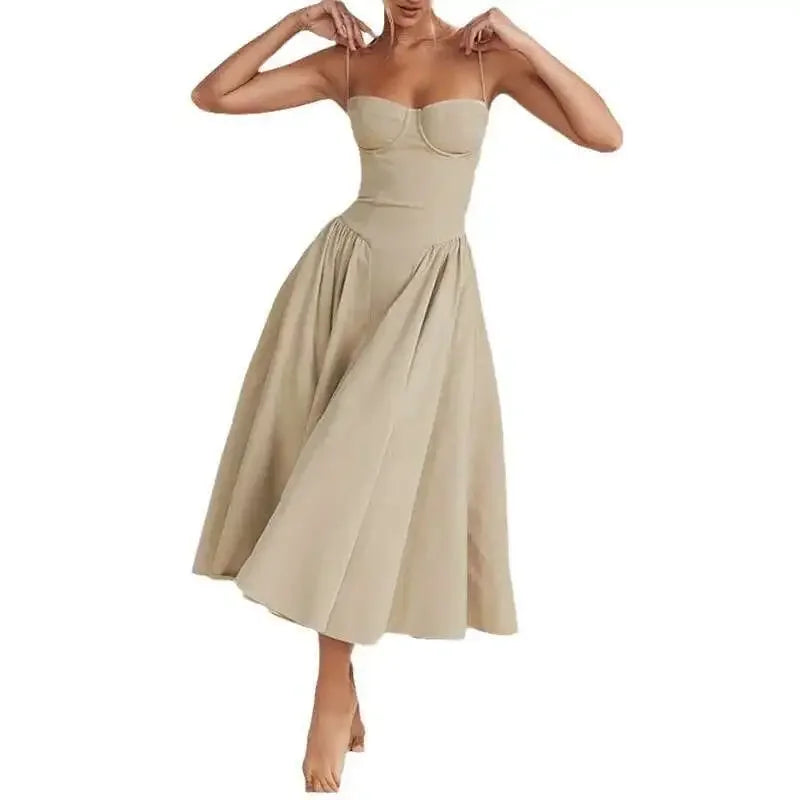 Summer Sexy Women Dress Bohemia Long  Flower Beach Sundress Dress for Female