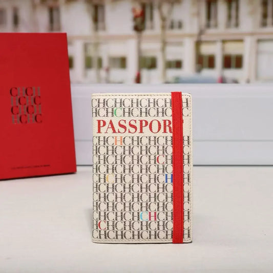 2026 Carolina Herrera HC Passport Cover, Travel Document Organizer Card & Ticket Holder