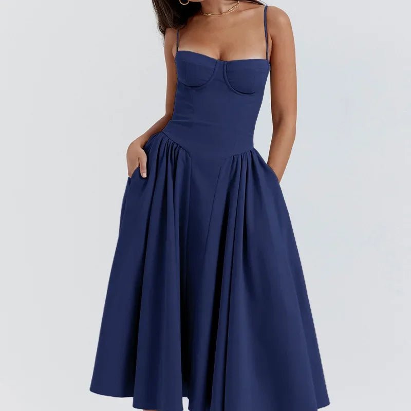 Summer Sexy Women Dress Bohemia Long  Flower Beach Sundress Dress for Female