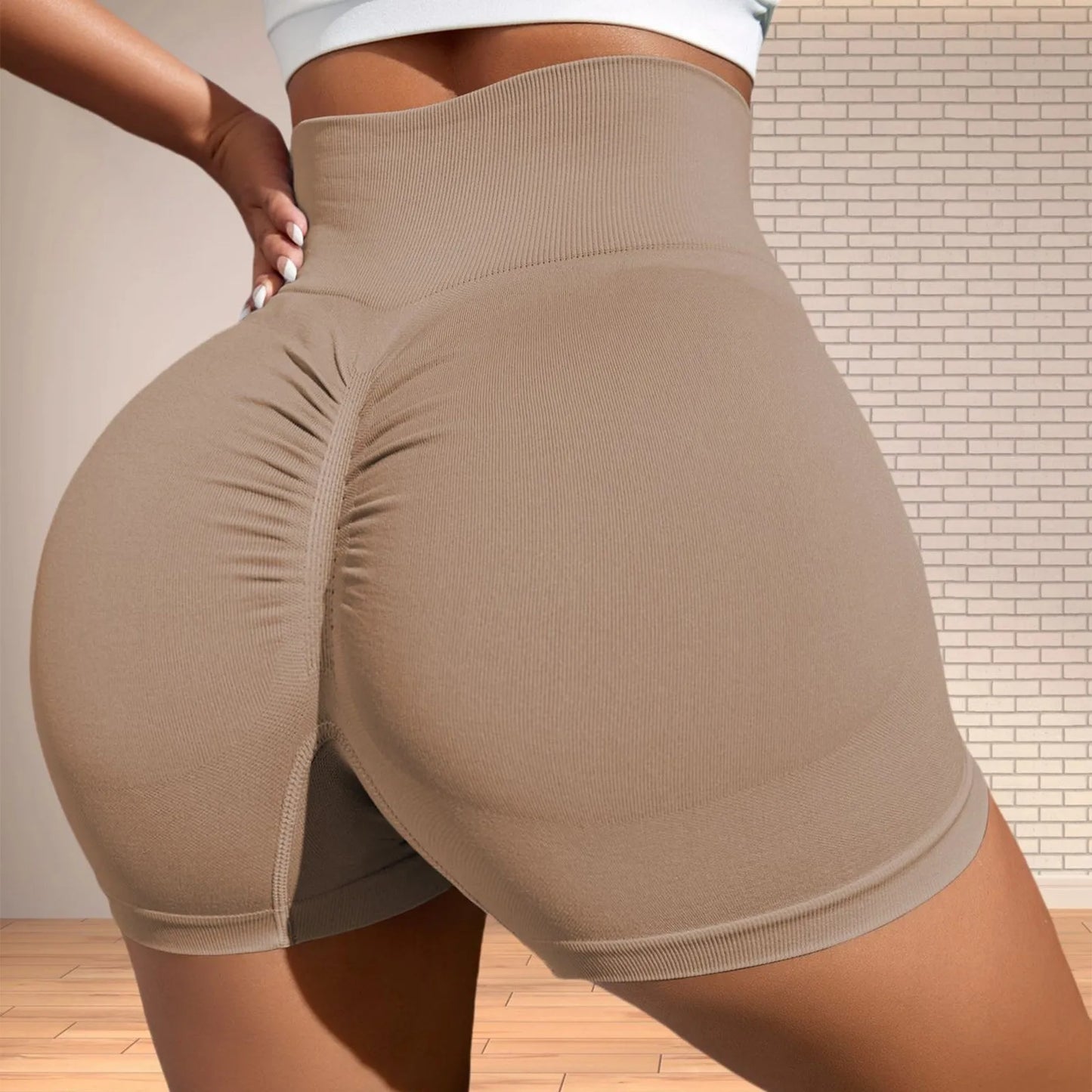 women pants sexy High Waist Peach Lift Hip Sports Shorts Tight Yoga Shorts Quick-drying Sweat-absorbing shorts
