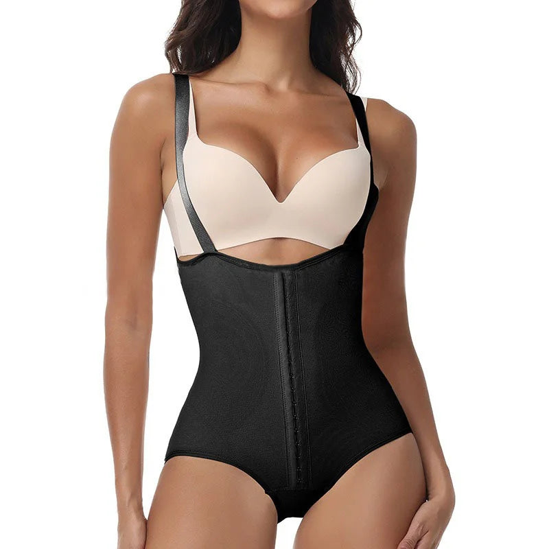 GUUDIA Lower Tummy Control Colombian Girdle Butt Lifting Control Girdle Adjustable Straps Back Fat Smooth Body Shaper Low Belly