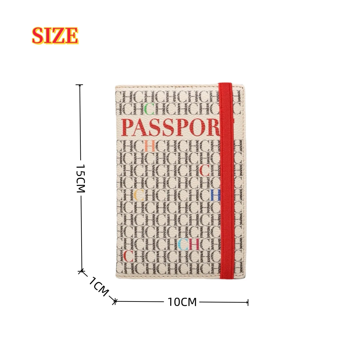 2026 Carolina Herrera HC Passport Cover, Travel Document Organizer Card & Ticket Holder