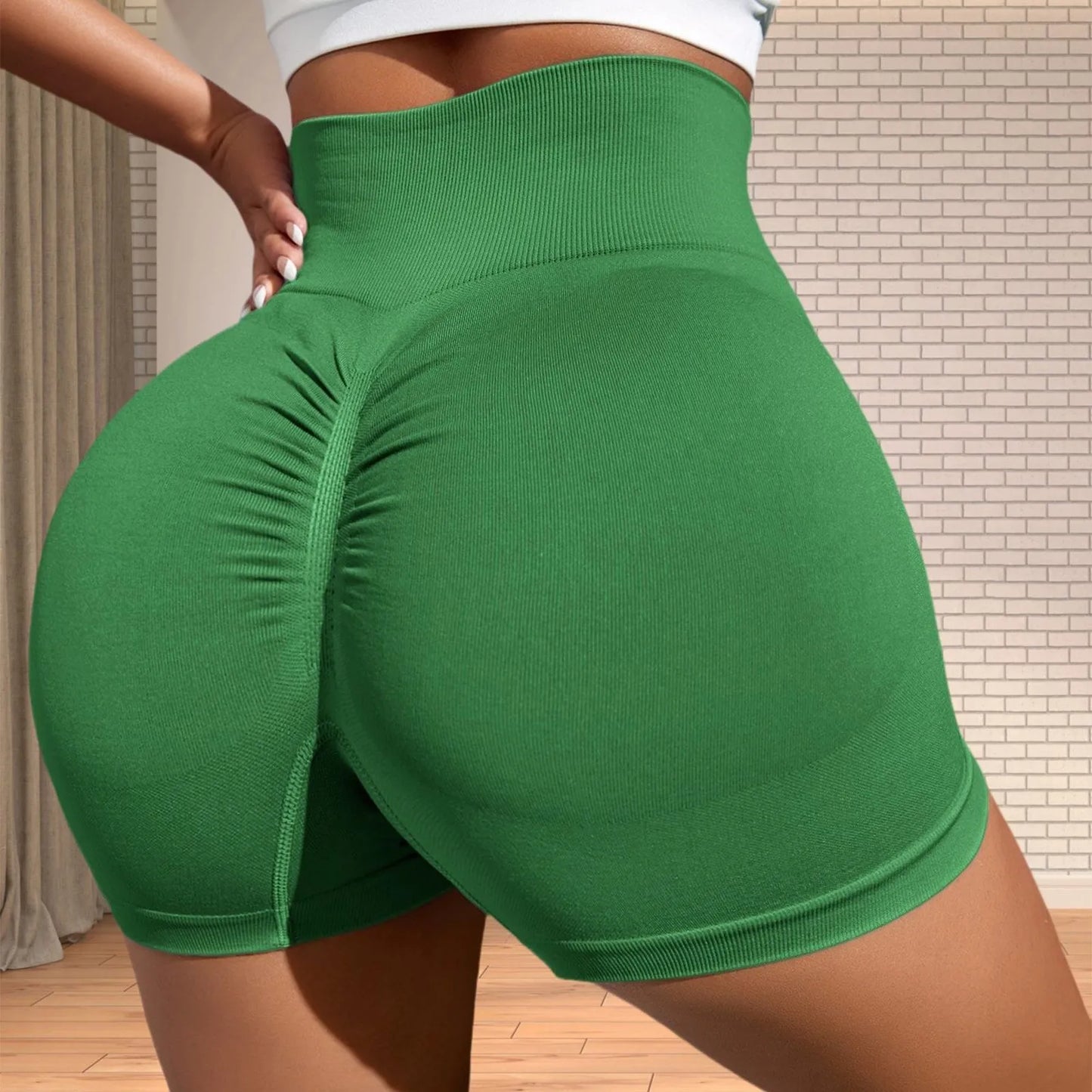 women pants sexy High Waist Peach Lift Hip Sports Shorts Tight Yoga Shorts Quick-drying Sweat-absorbing shorts