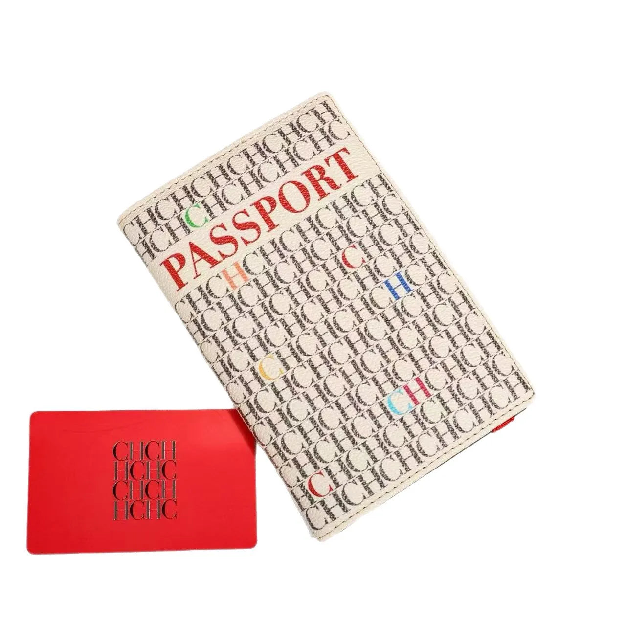 2026 Carolina Herrera HC Passport Cover, Travel Document Organizer Card & Ticket Holder